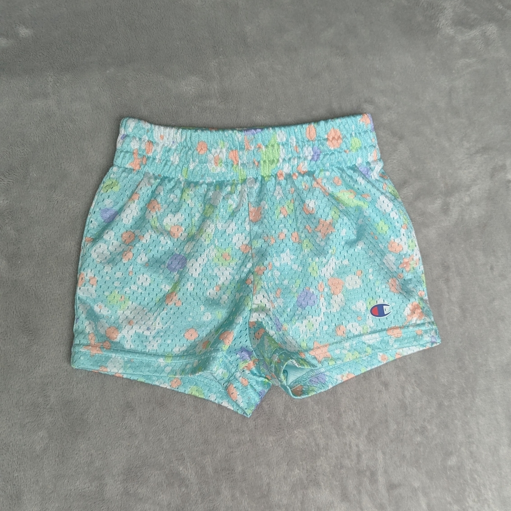 Champion Kids' Aqua Patterned Shorts